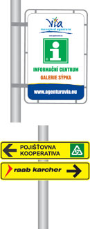 navigační cedule